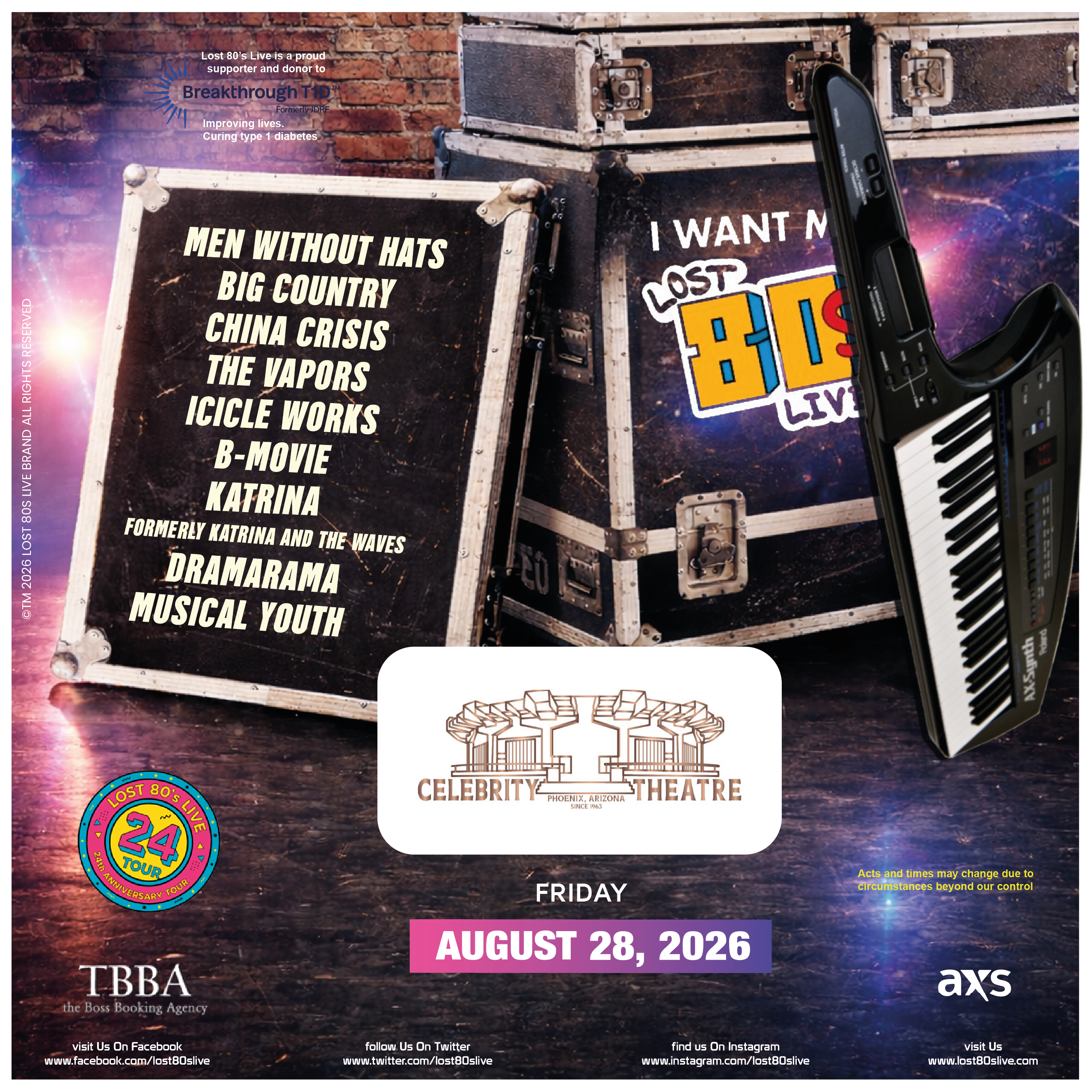 Lost 80's Live - Phoenix AZ, 85008
