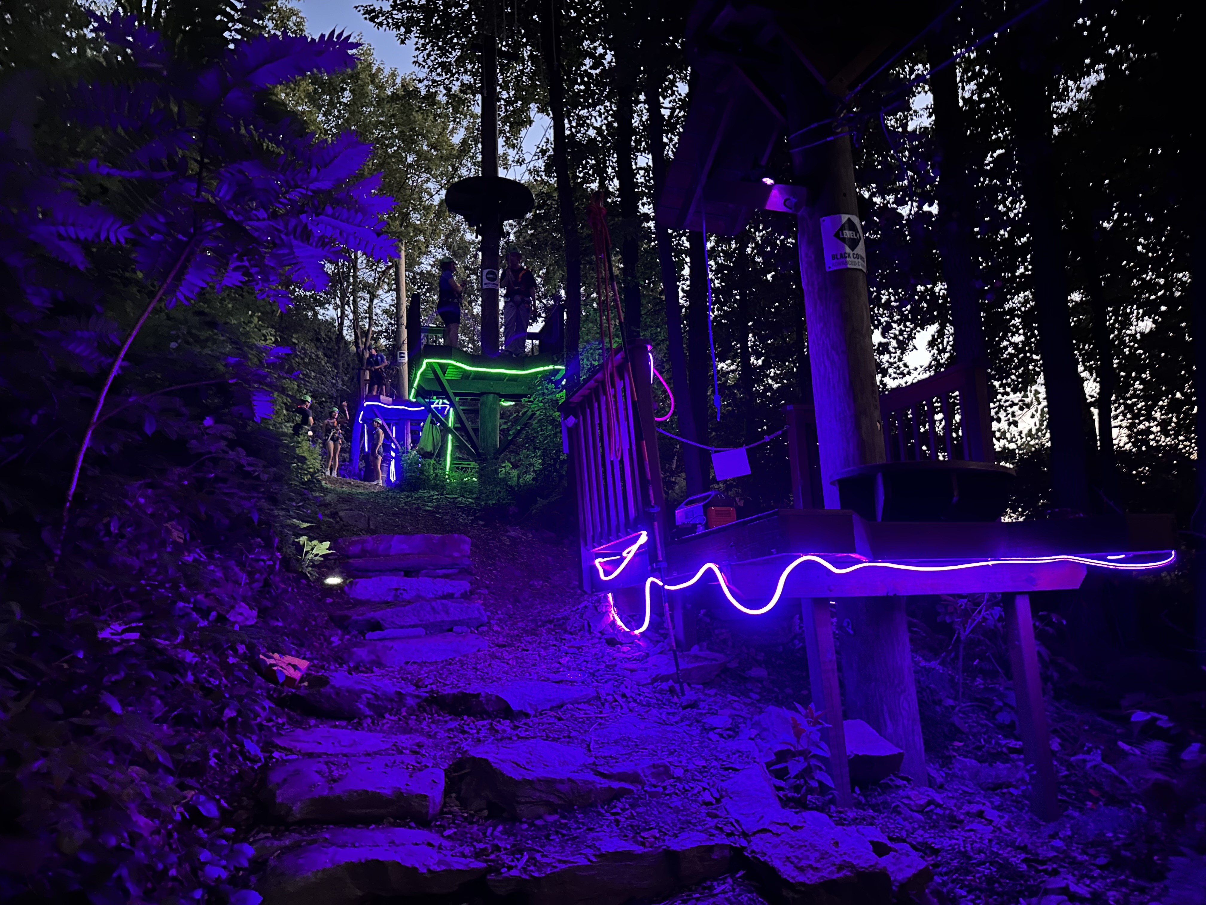 Fright Time Zip and Climb | Summit Adventure Park at Blue Mountain