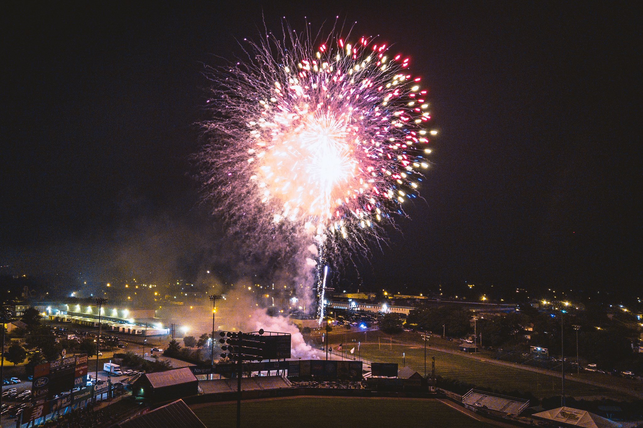 Three Fireworks Shows & McCoy Stadium Replica Giveaway this Weekend!