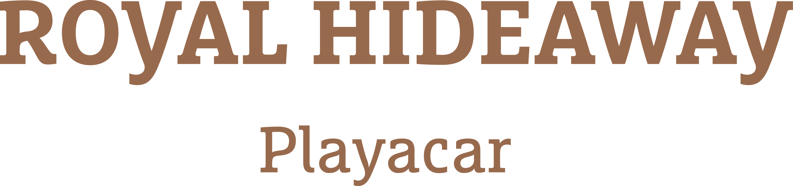 Royal Hideaway Playacar Logo