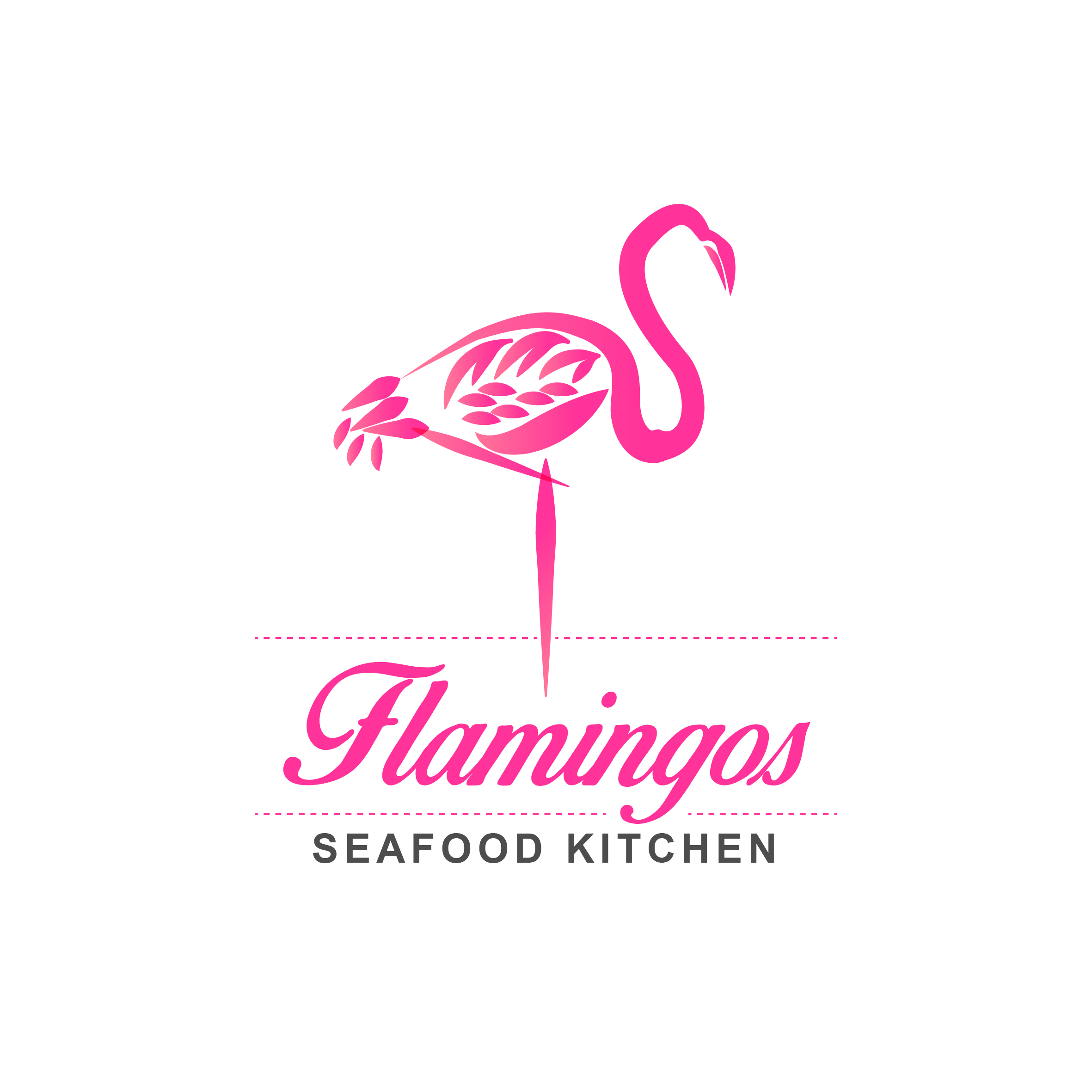 Flamingos Seafood Kitchen Logo