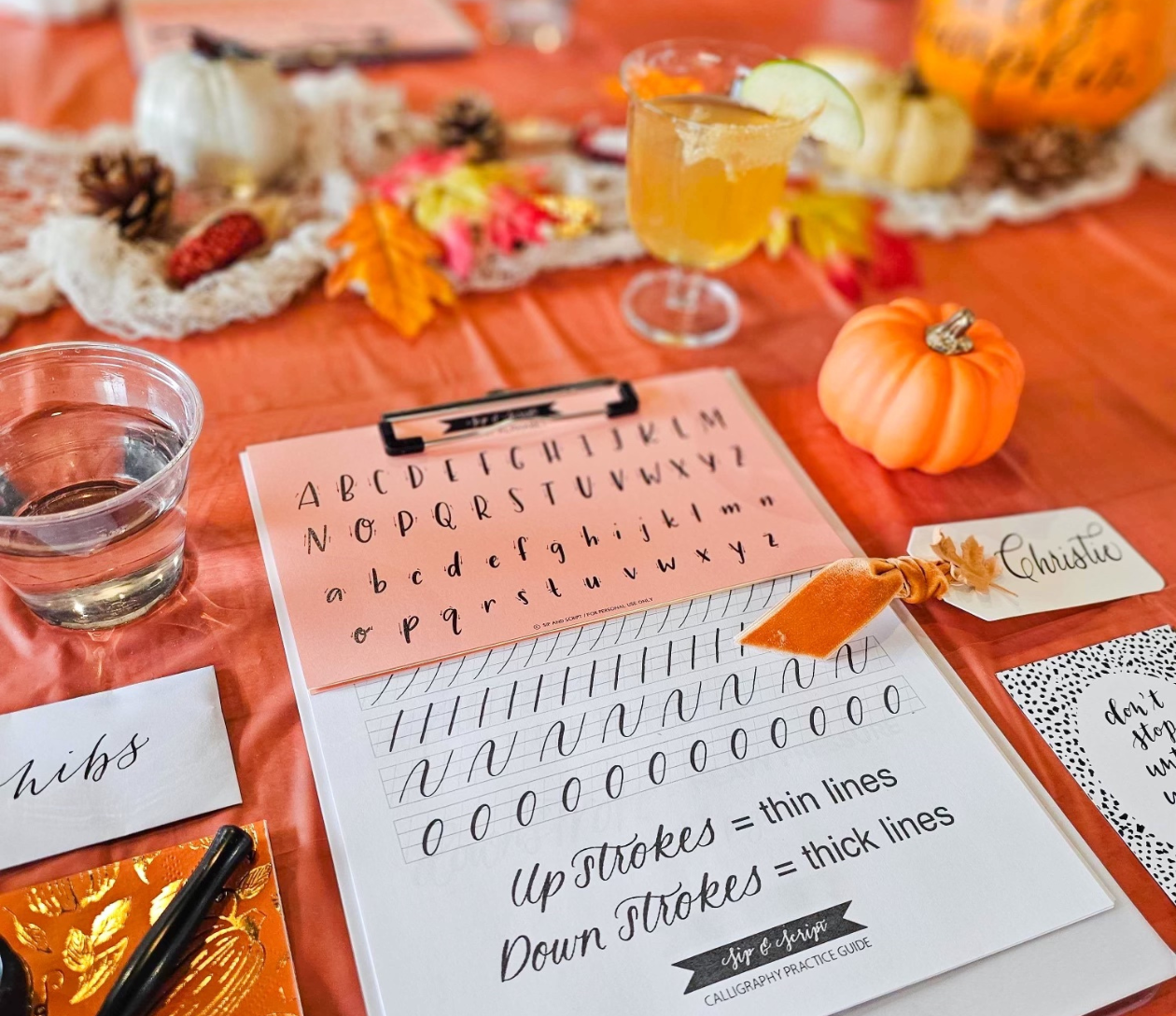 Modern Calligraphy & Pumpkin Lettering for Beginners