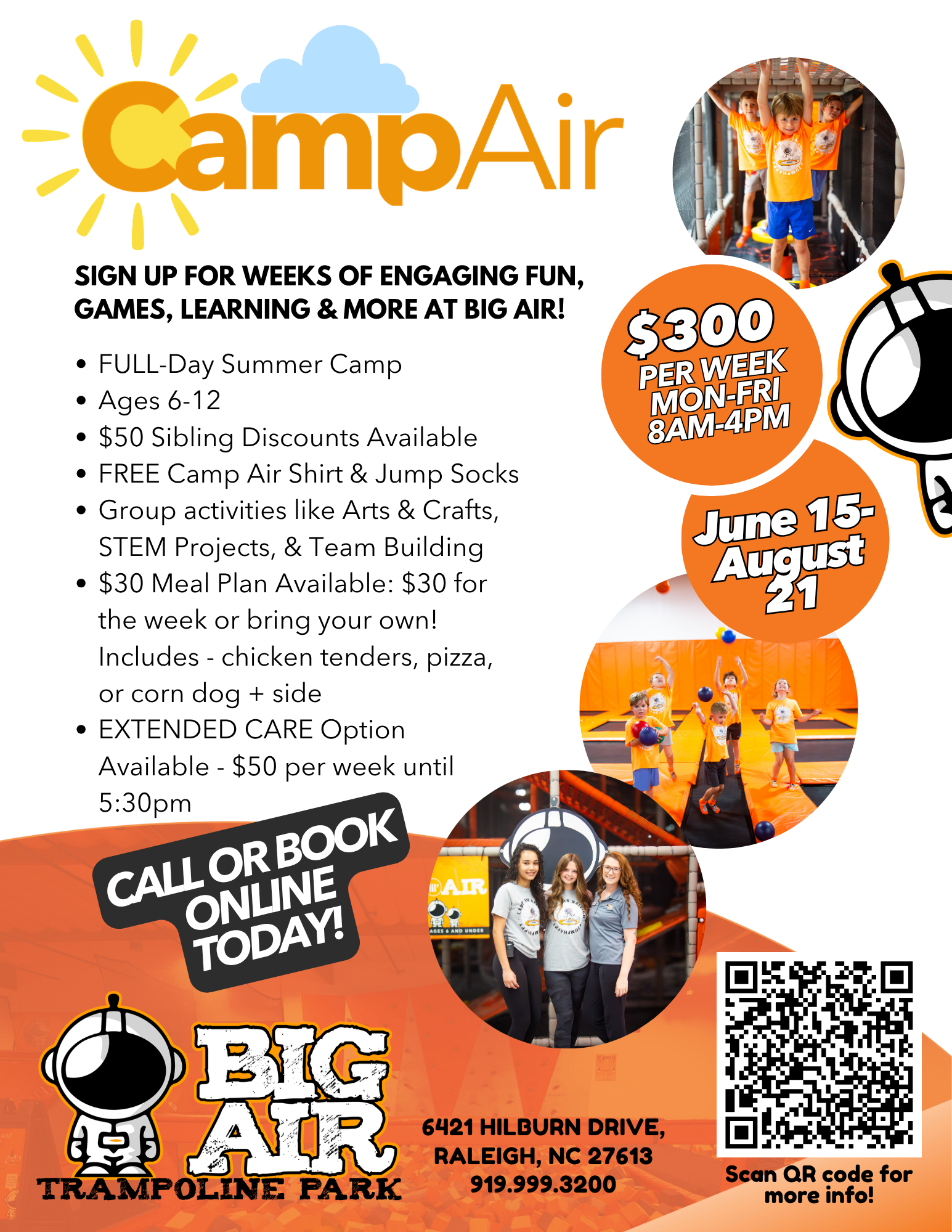 Camp Air at Big Air Trampoline Park 2026