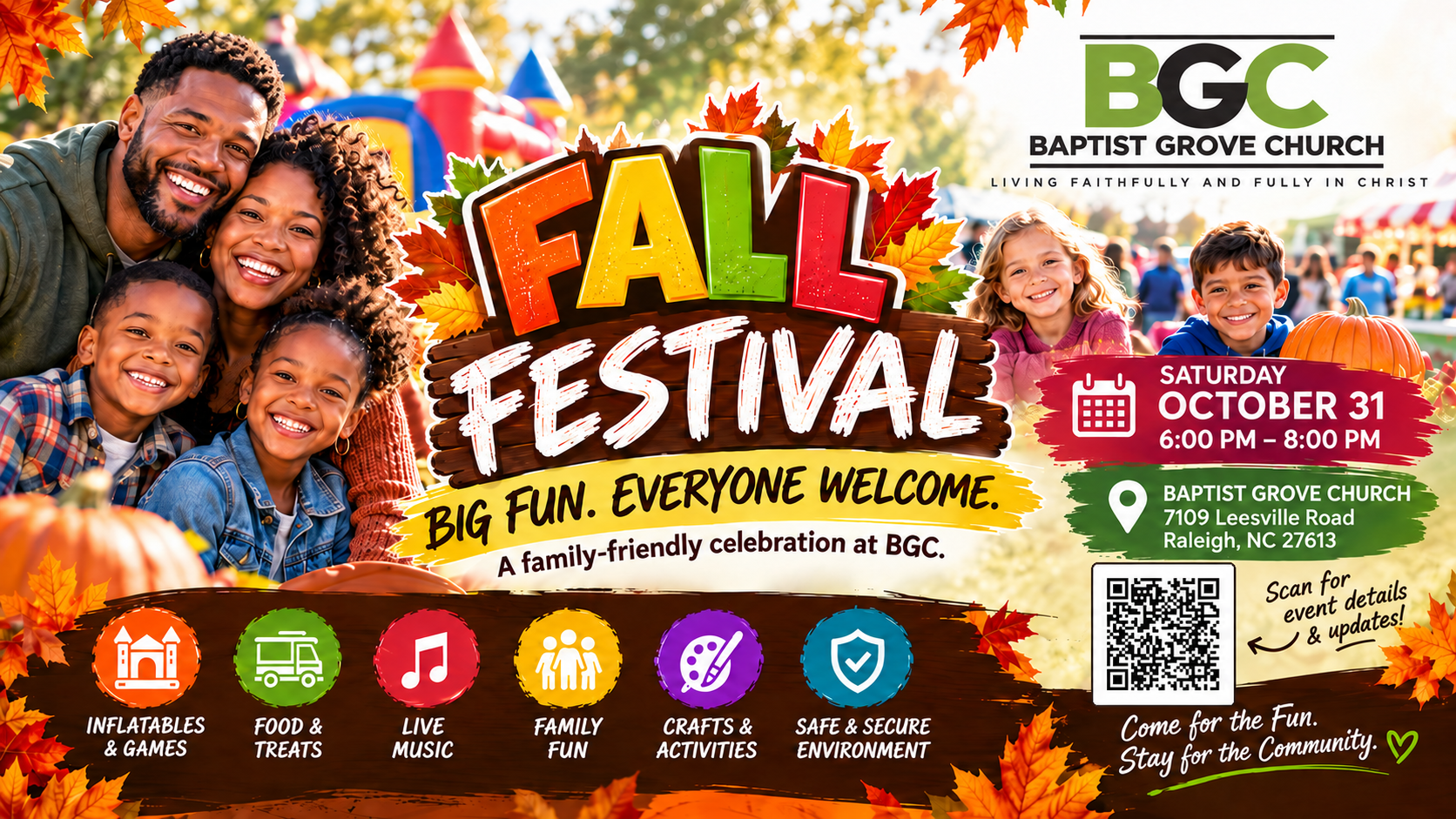 Baptist Grove Church Fall Festival