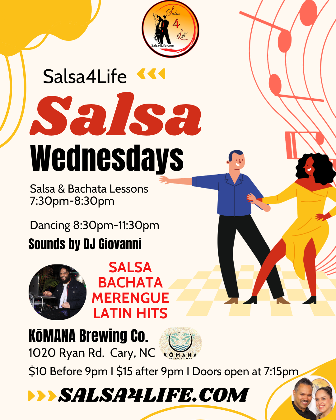 Salsa Wednesdays - Komana Brewery with Salsa4Life.com