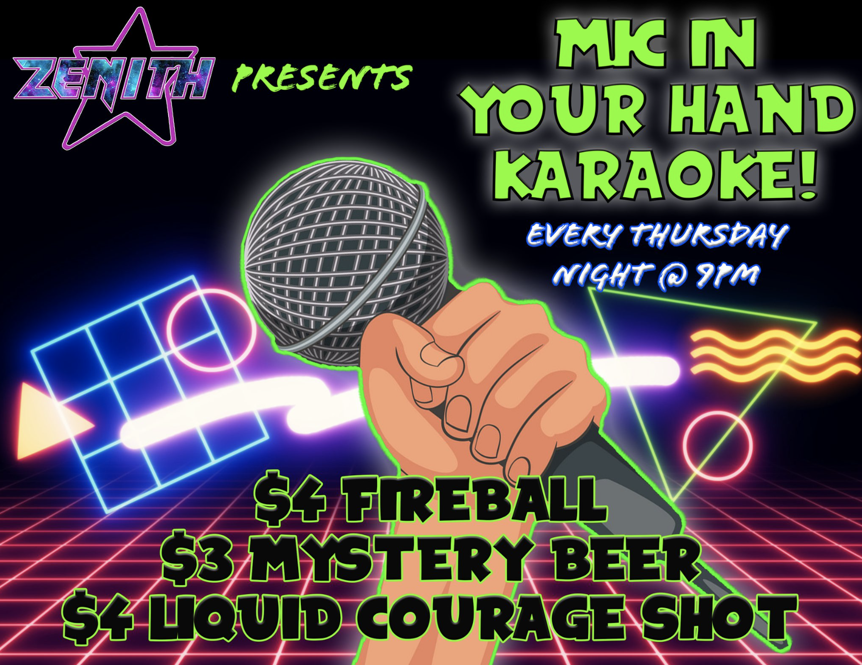 Karaoke Night at Zenith Raleigh