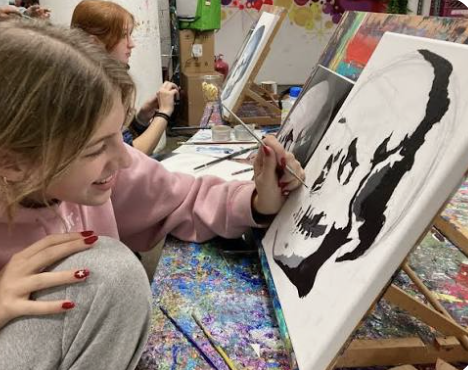 Teen Art Cart — Arts & culture in DCP Gathering House · Cary, NC