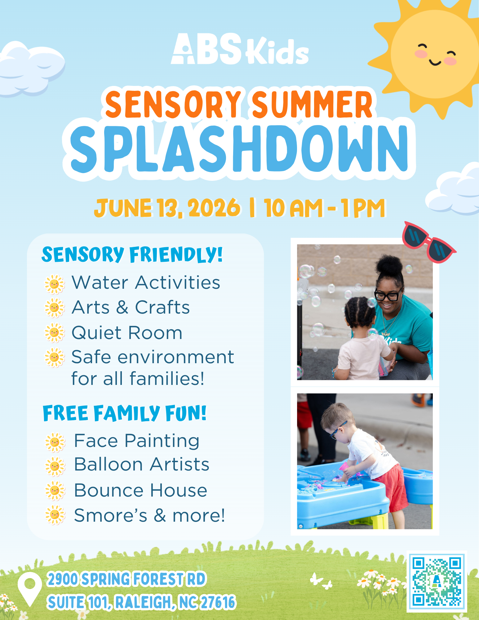 Sensory Summer Splashdown 2026