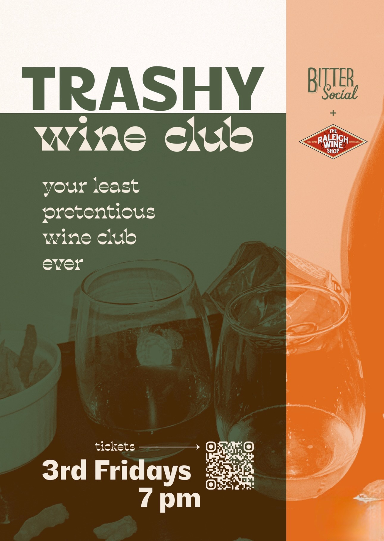 Trashy Wine Club at Bitter Social