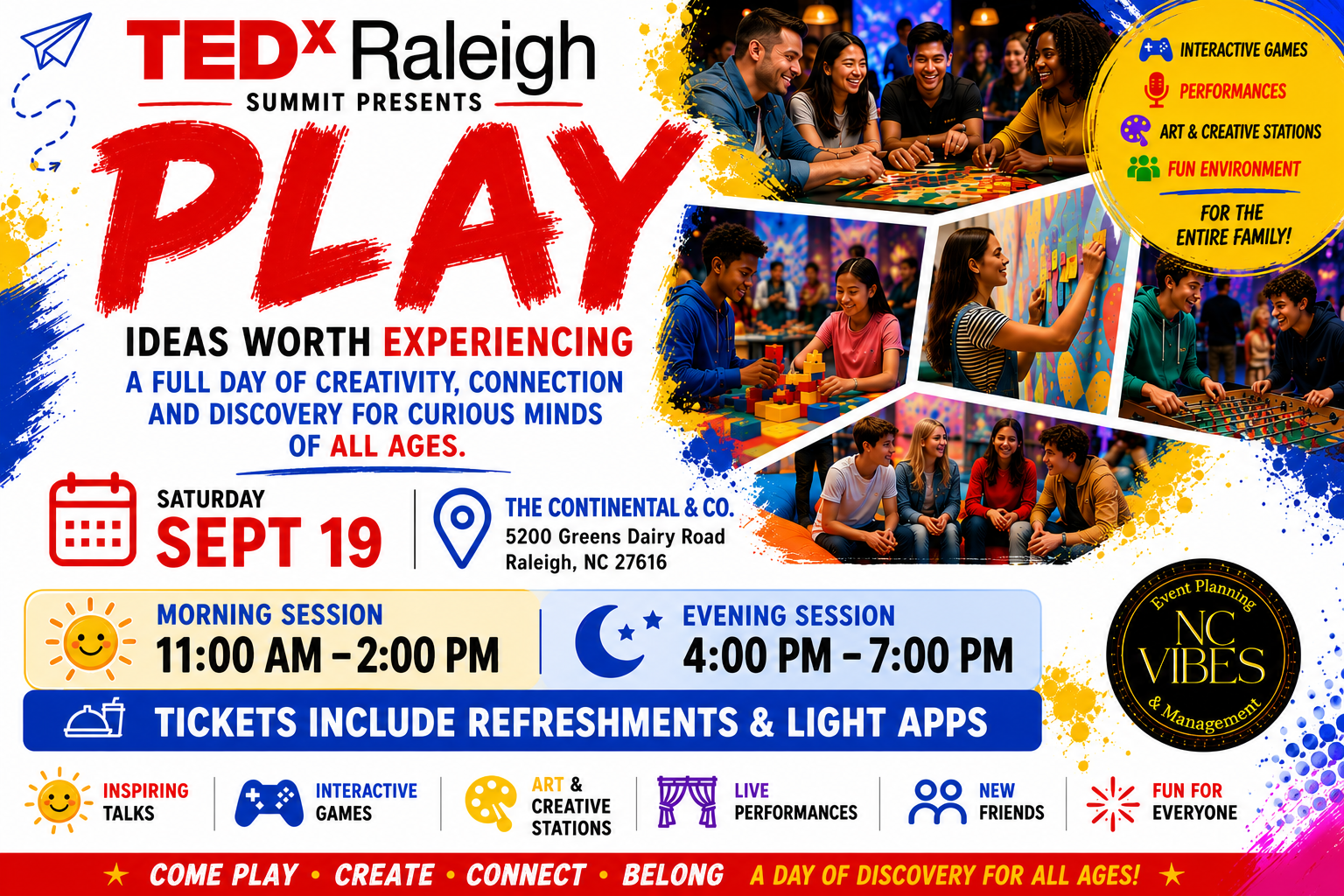 TEDxRaleigh PLAY 2026