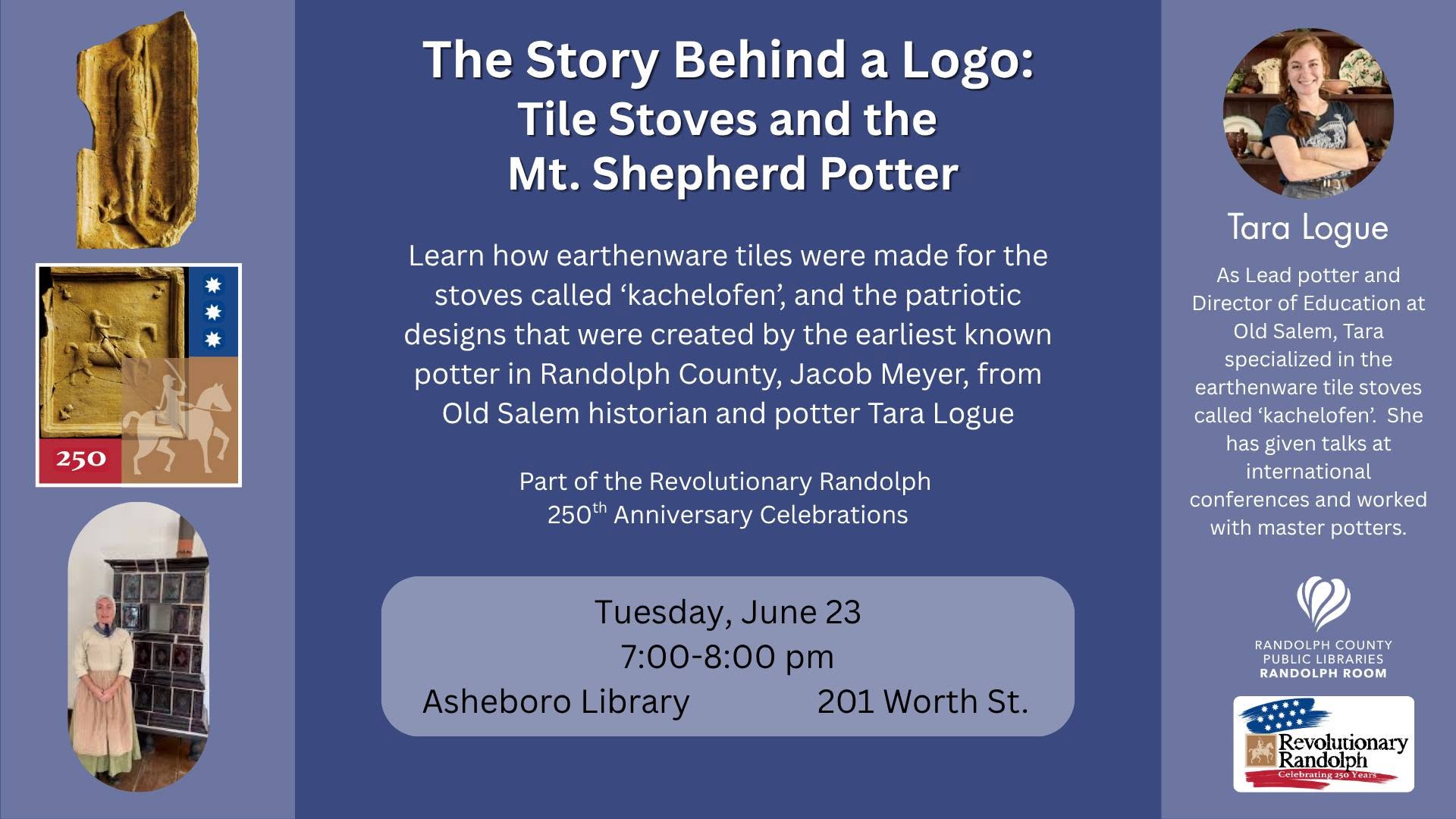 The Story Behind the Logo: Tile Stoves & The Mt. Shepherd Potter