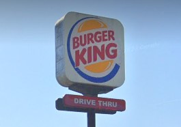 BURGER KING 　ロードサイン Burger King - Asheboro
