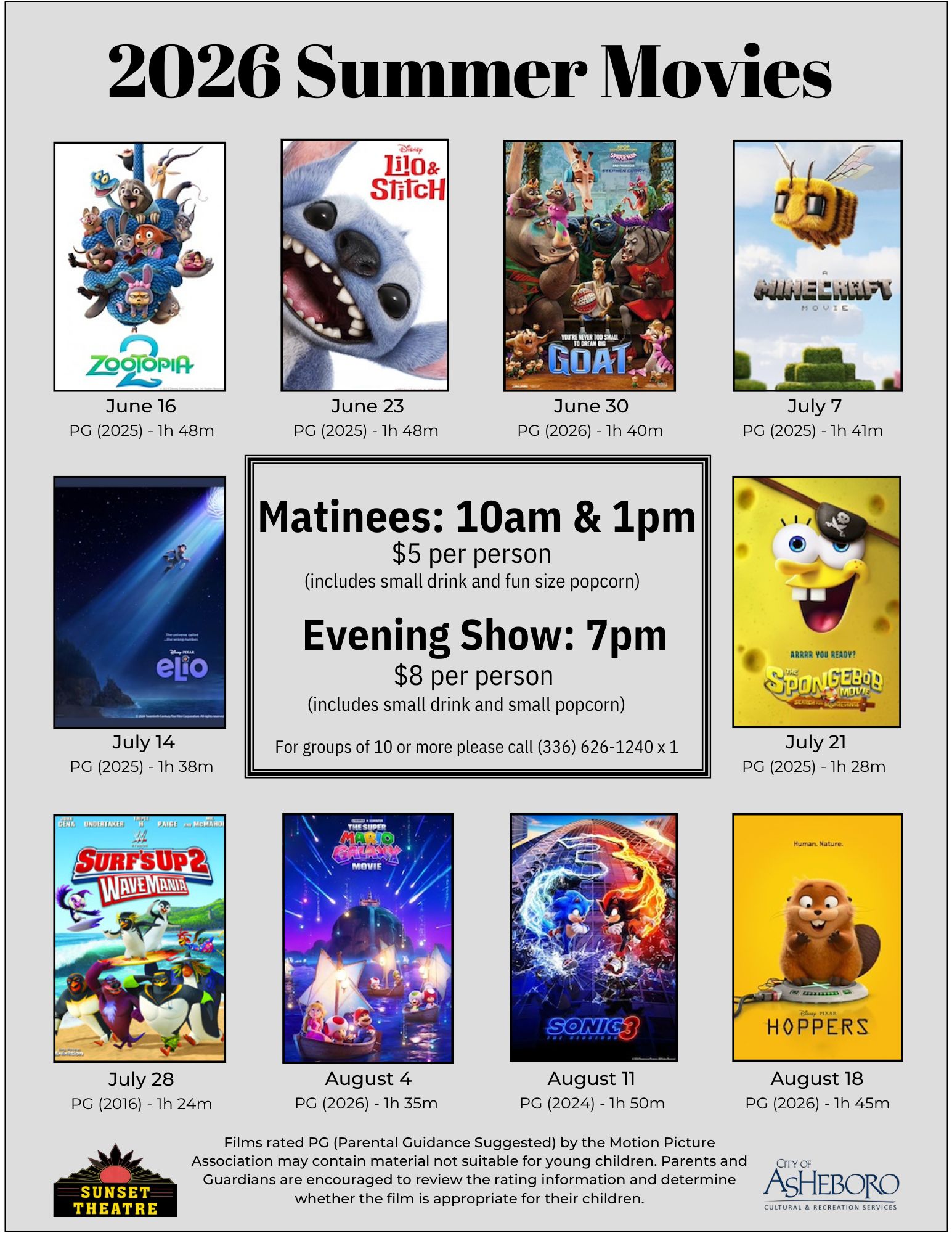 Kids Summer Movies - The Spongebob Movie