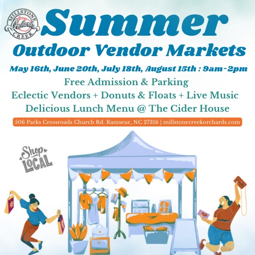 Summer Outdoor Vendor Markets
