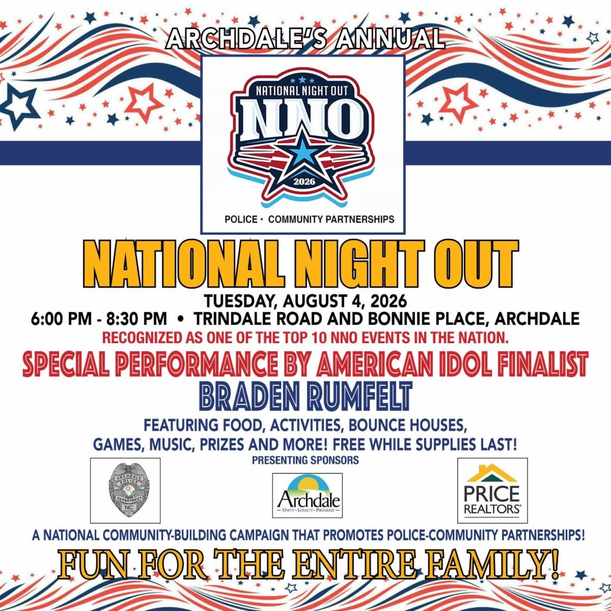 Archdale's National Night Out
