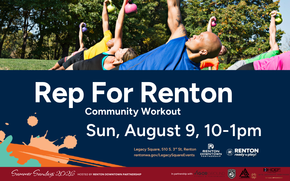 Rep for Renton - Community Workout