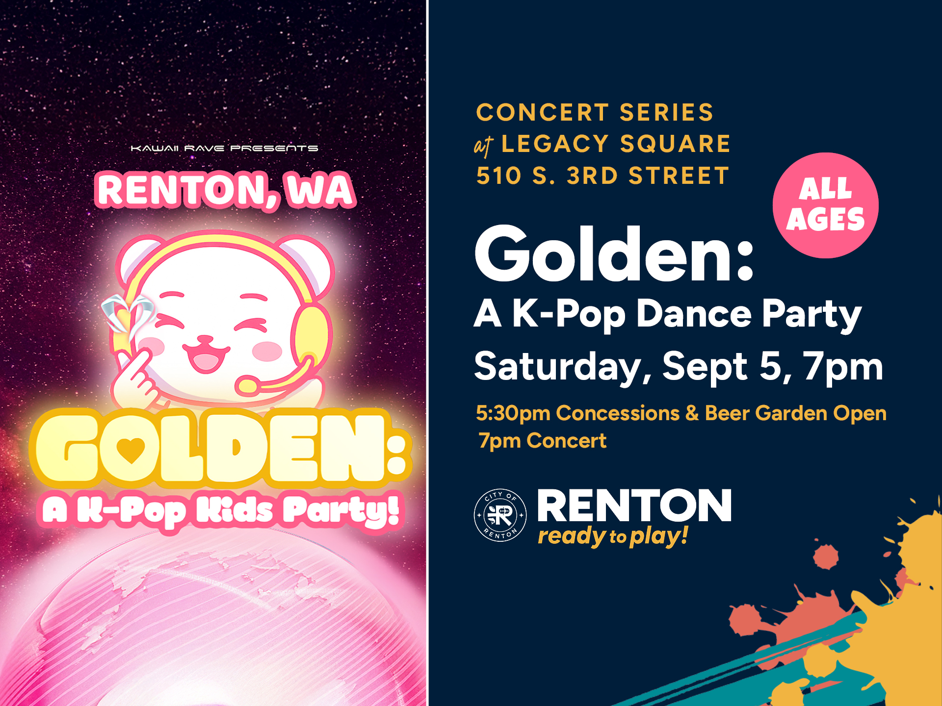 Summer Concert Night: Golden Kpop DJ