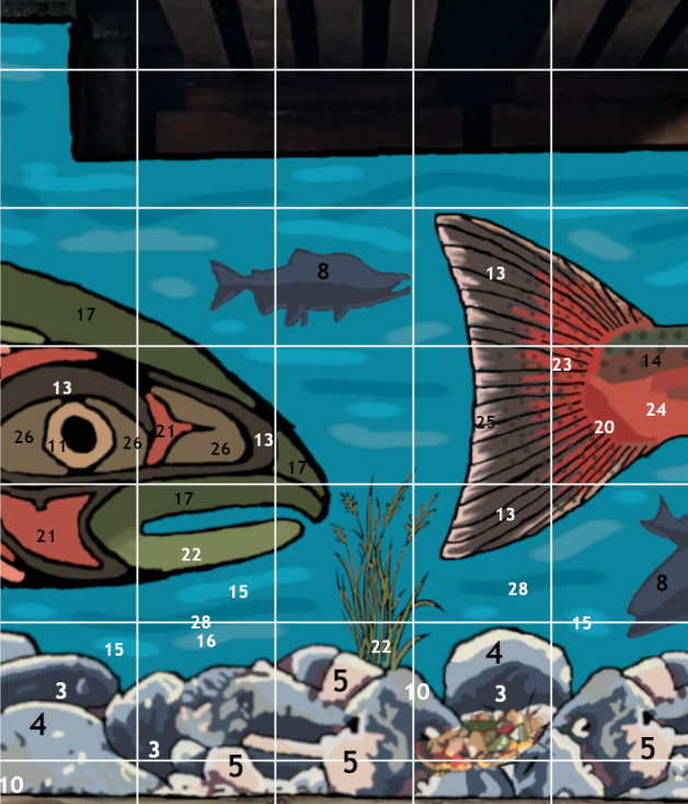 Cedar River Salmon Mural Unveiling