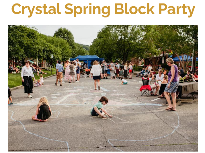 Crystal Spring Block Party