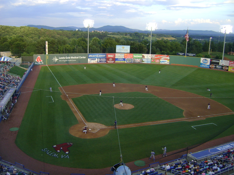 LewisGale Field at Salem Memorial Baseball Stadium, Salem Red Sox