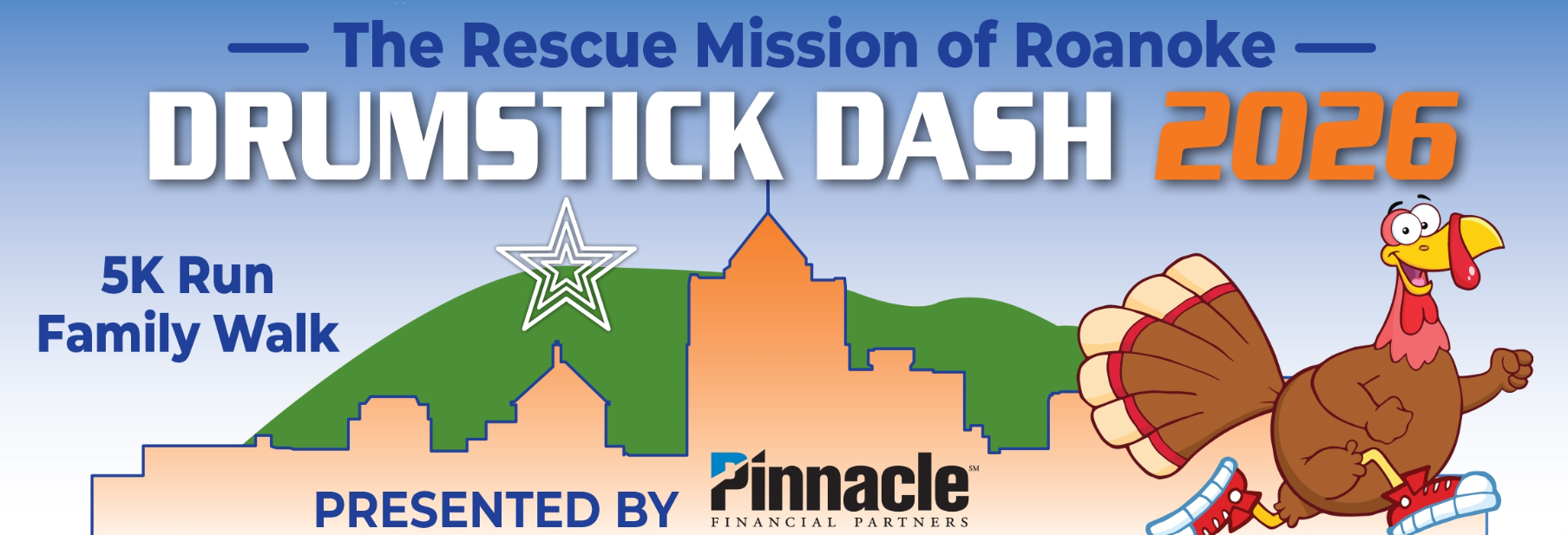 The Rescue Mission of Roanoke Drumstick DASH 2026 presented by Pinnacle
