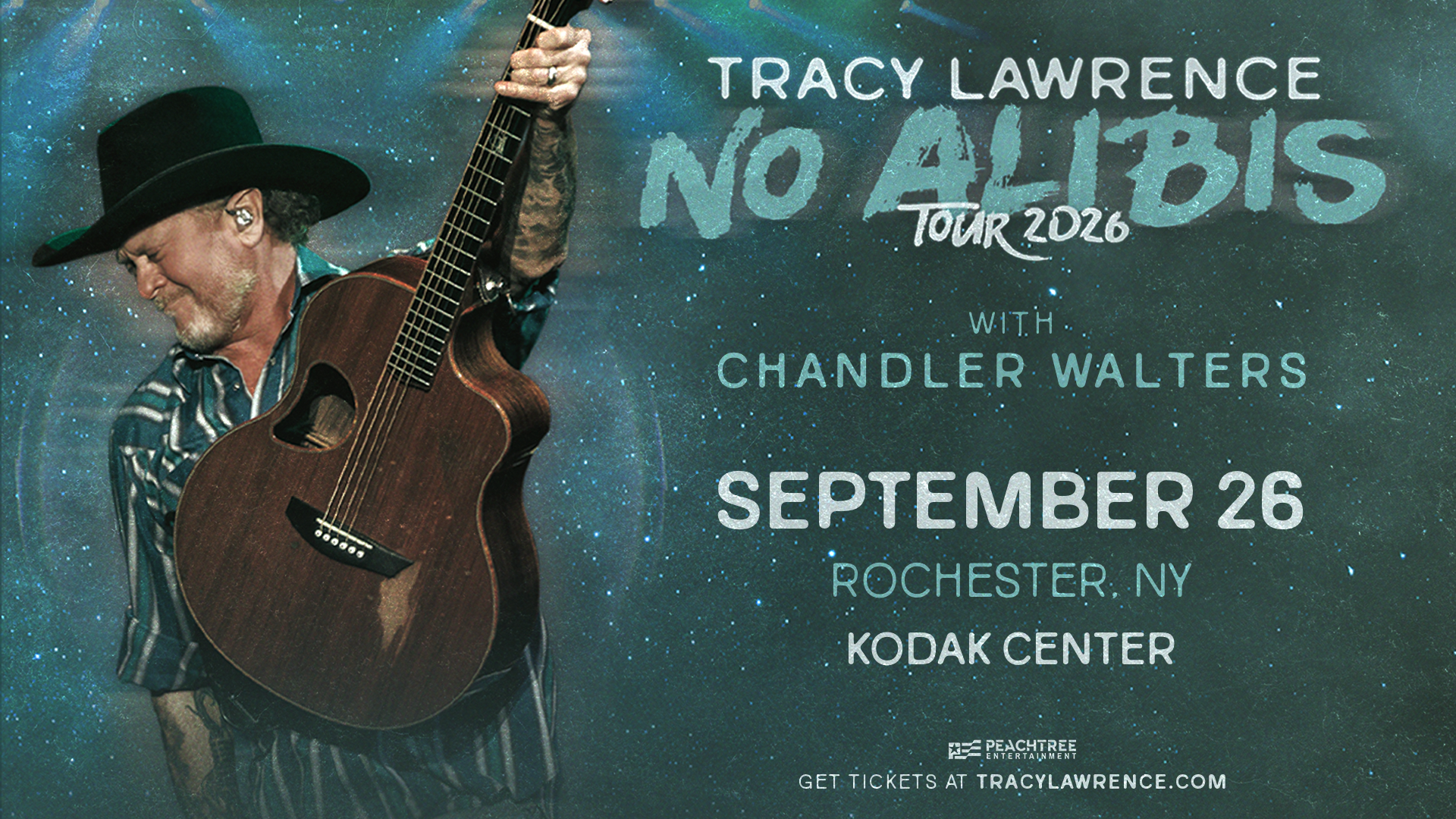 Tracy Lawrence: No Alibis Tour 2026