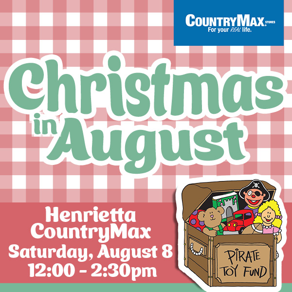 Christmas in August with the Pirate Toy Fund