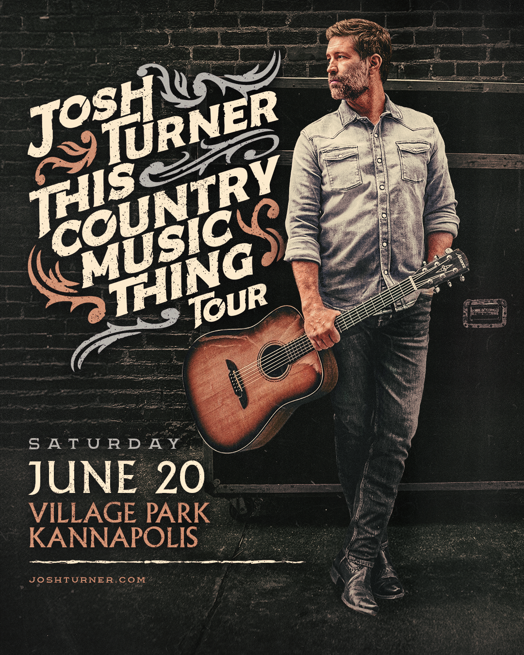 Discover Fun in Kannapolis: Village Park Concerts - Josh Turner