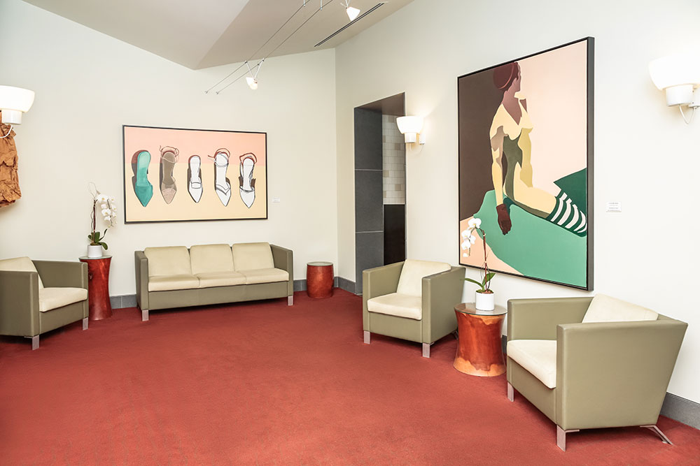 Broad Stage green room