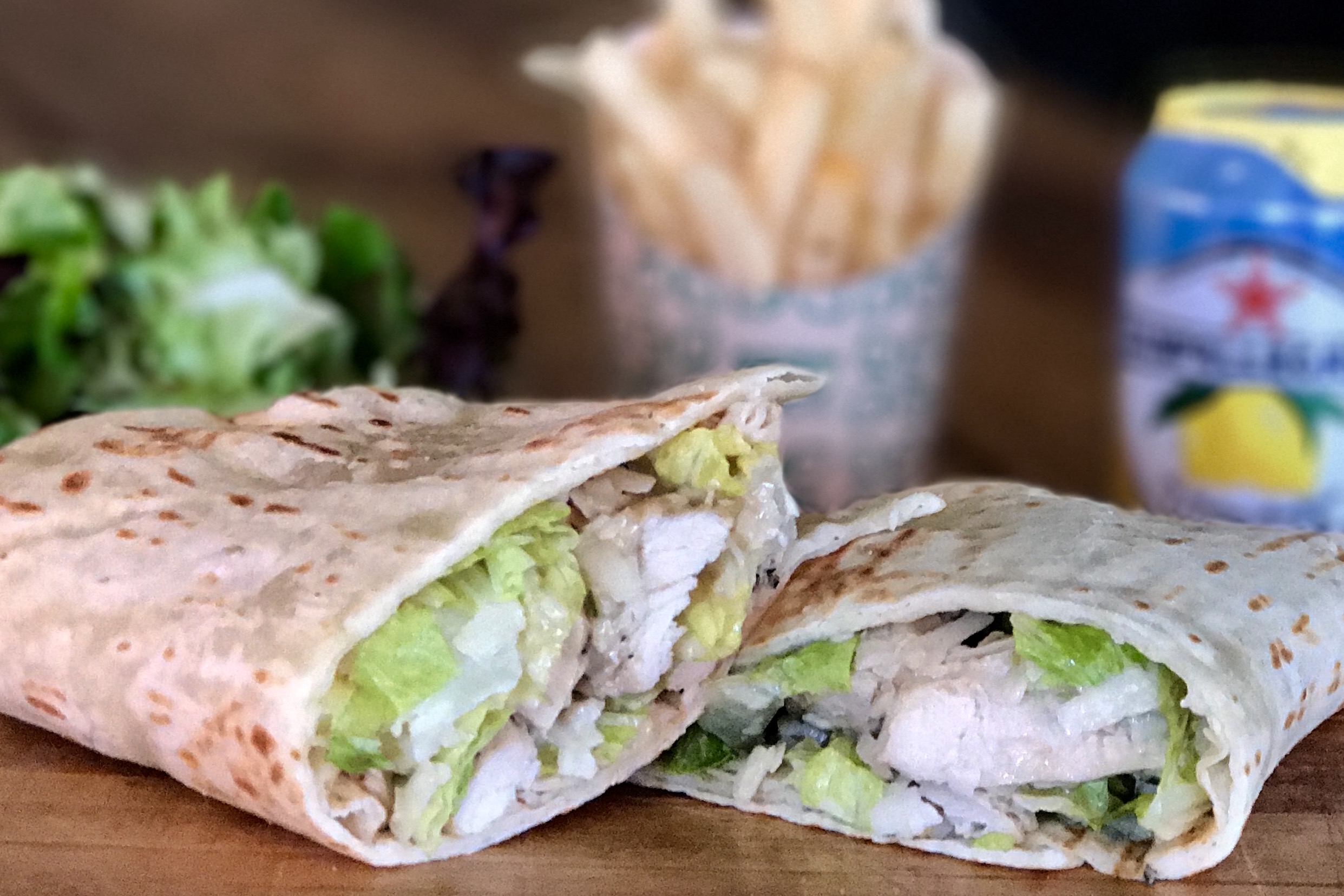 Chicken Caesar Piadina