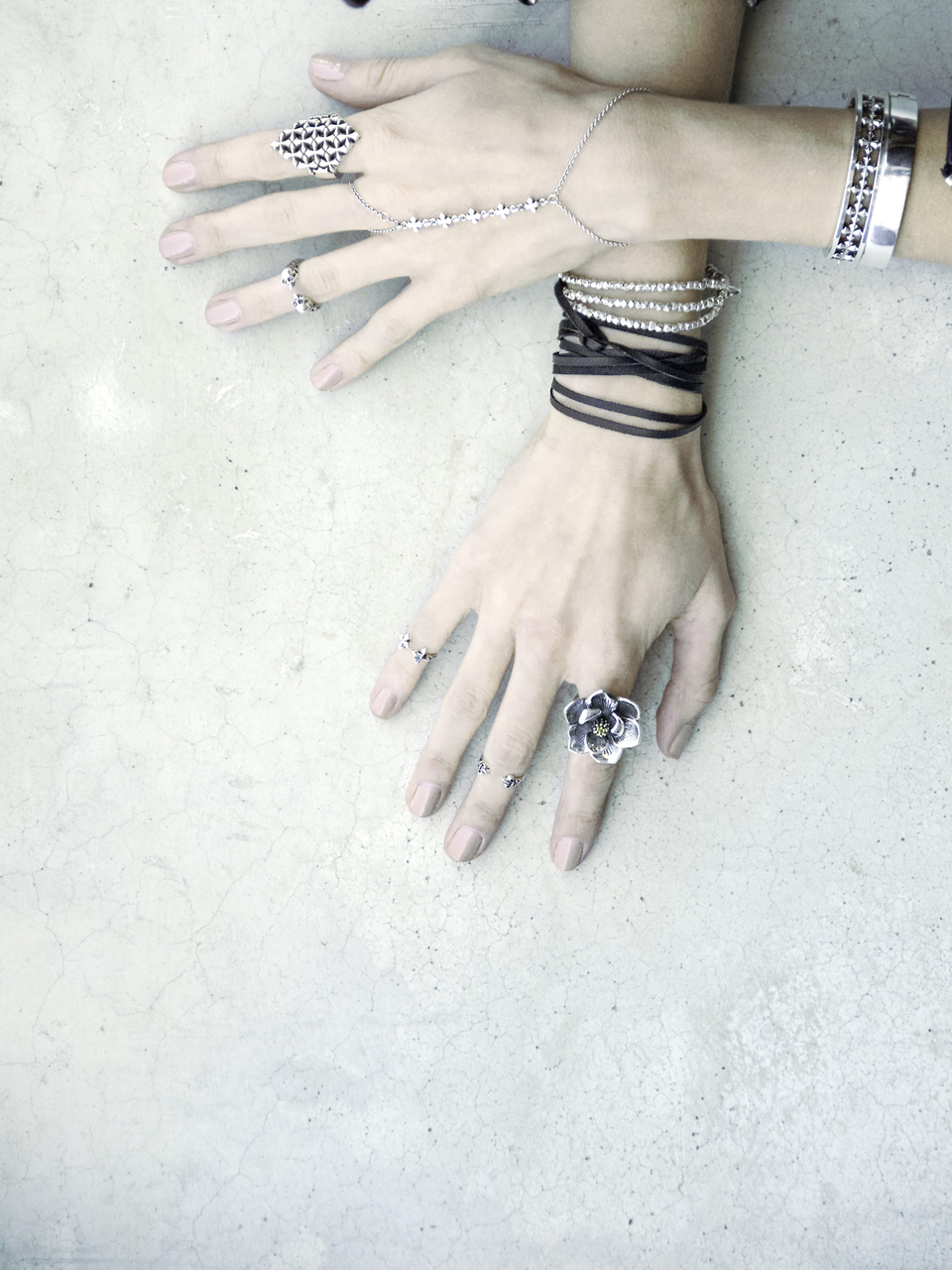 poignets de femmes