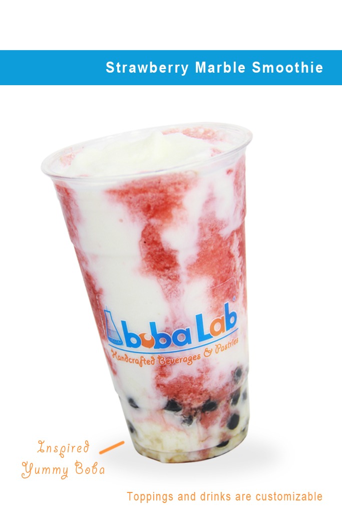 Strawberry Marble Smoothie