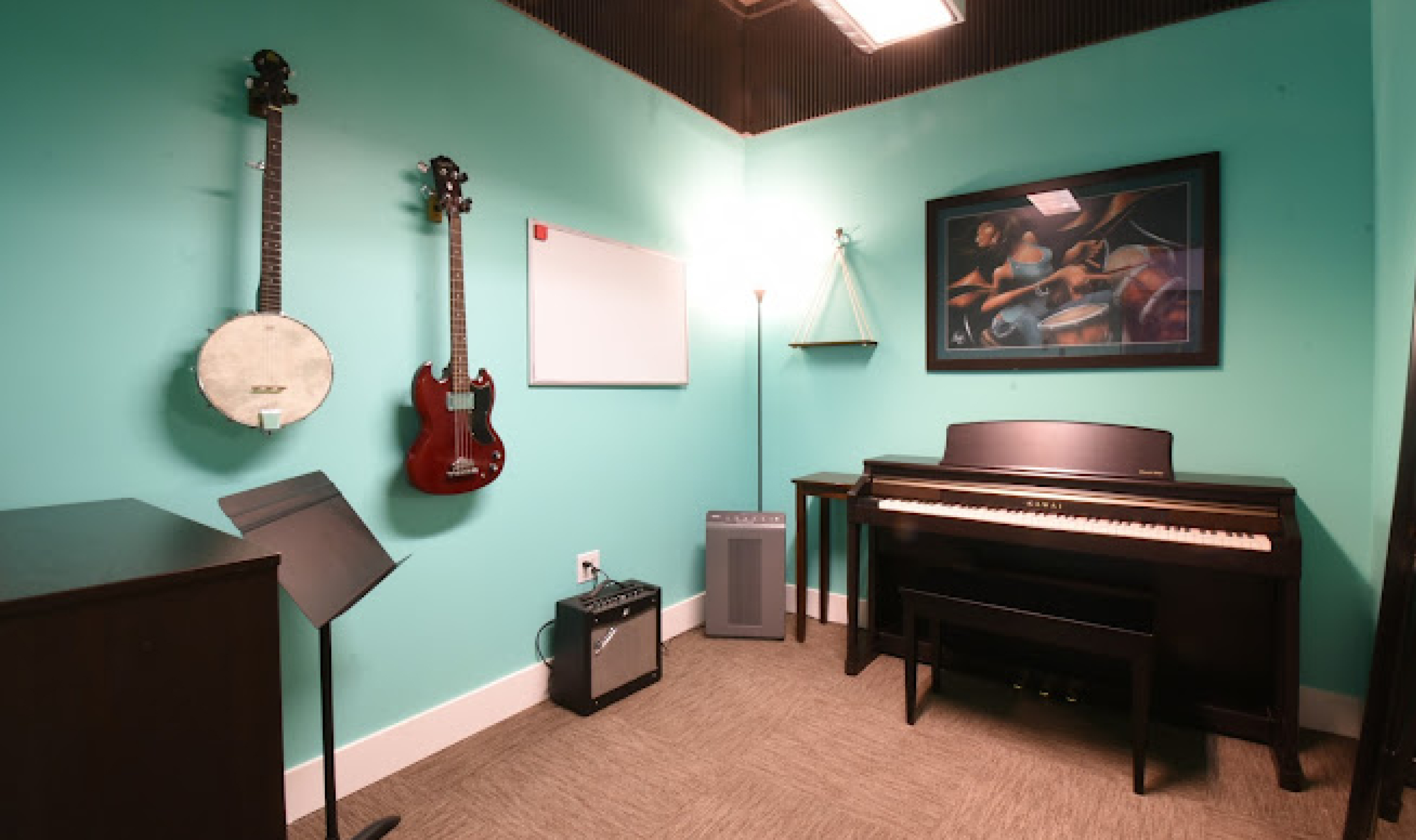Green Brooms Music Academy Music Room