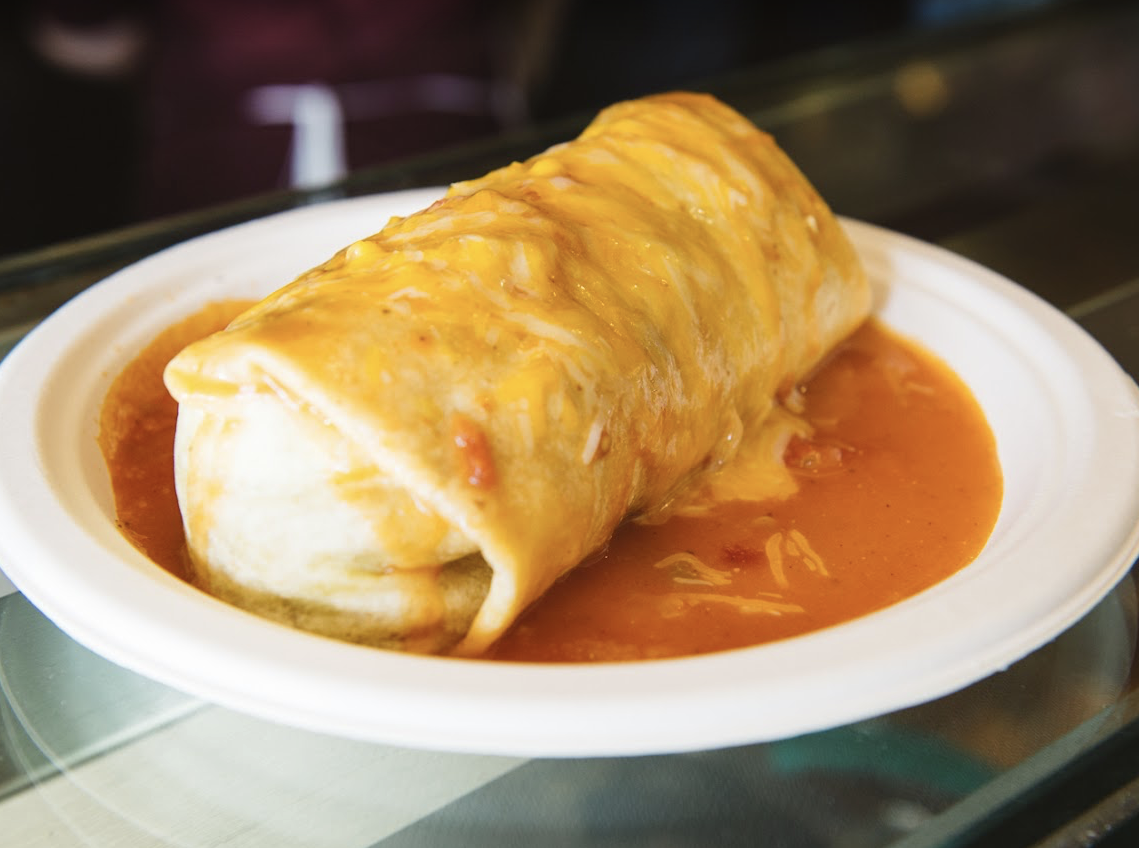 Horchata Burrito