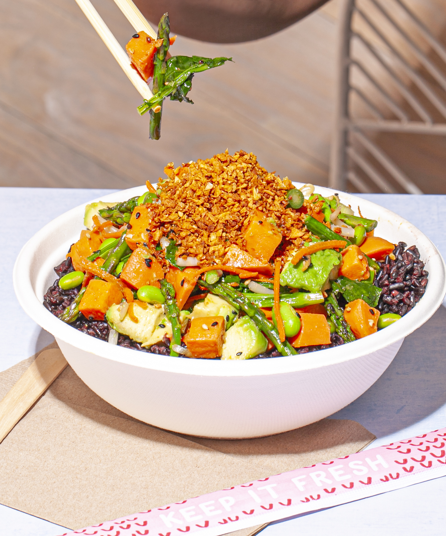 High Protein Plant-Based Bowl