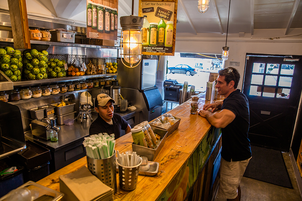 Kreation Kafe Safttheke