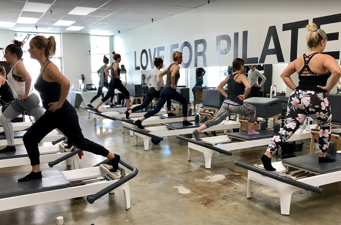 Liebe zum Pilates-Workout