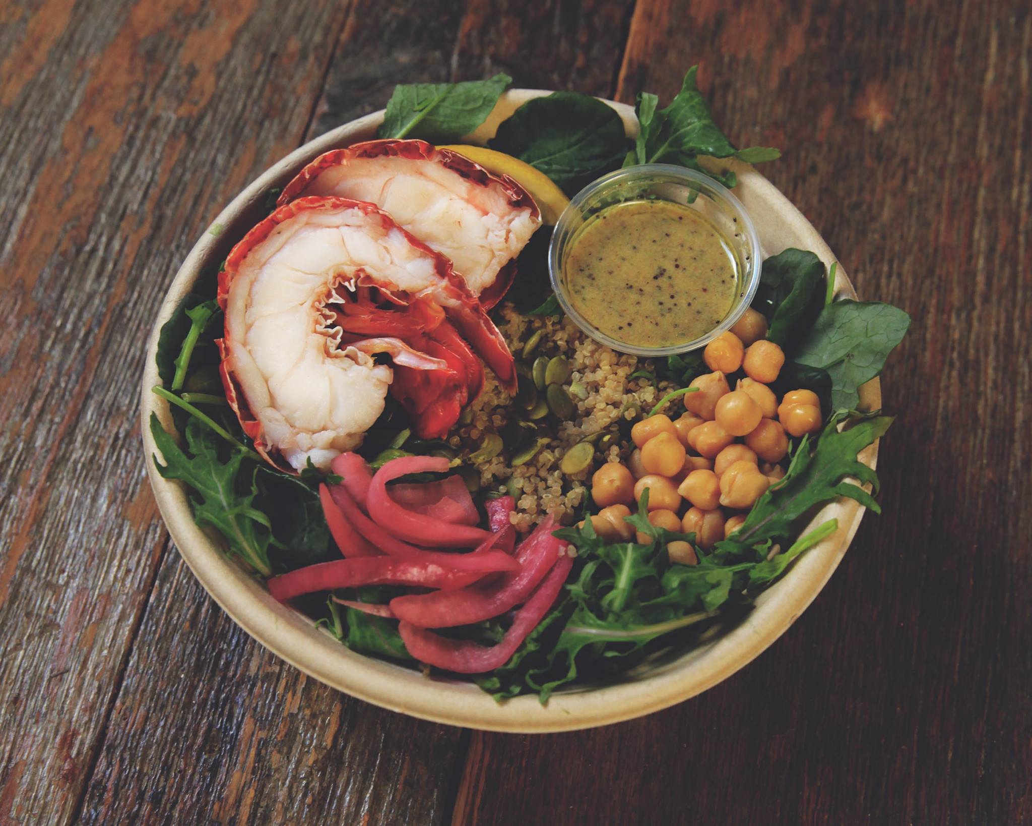 Ensalada de langosta de Luke