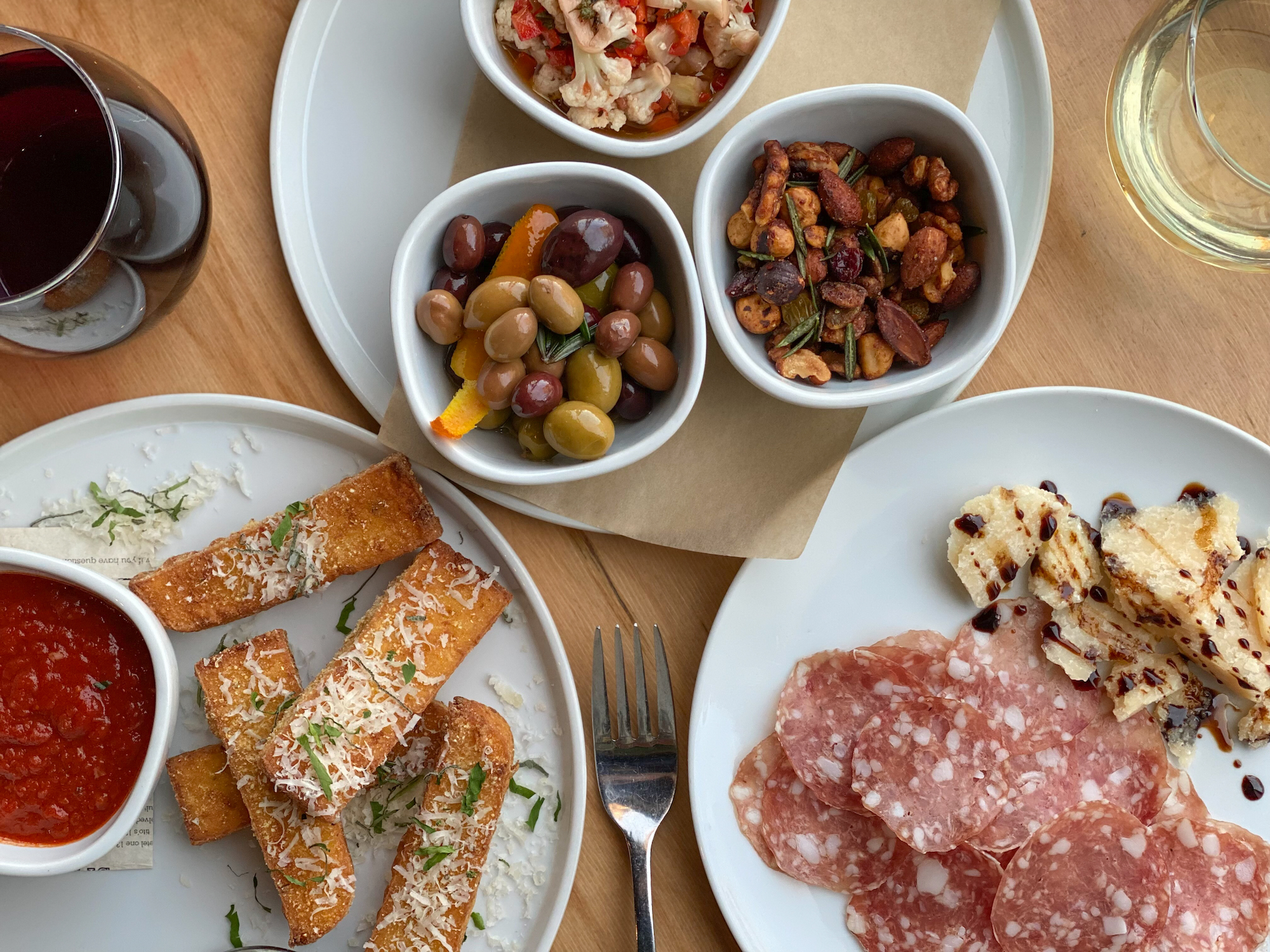 Variety of Appetizers & Snacks