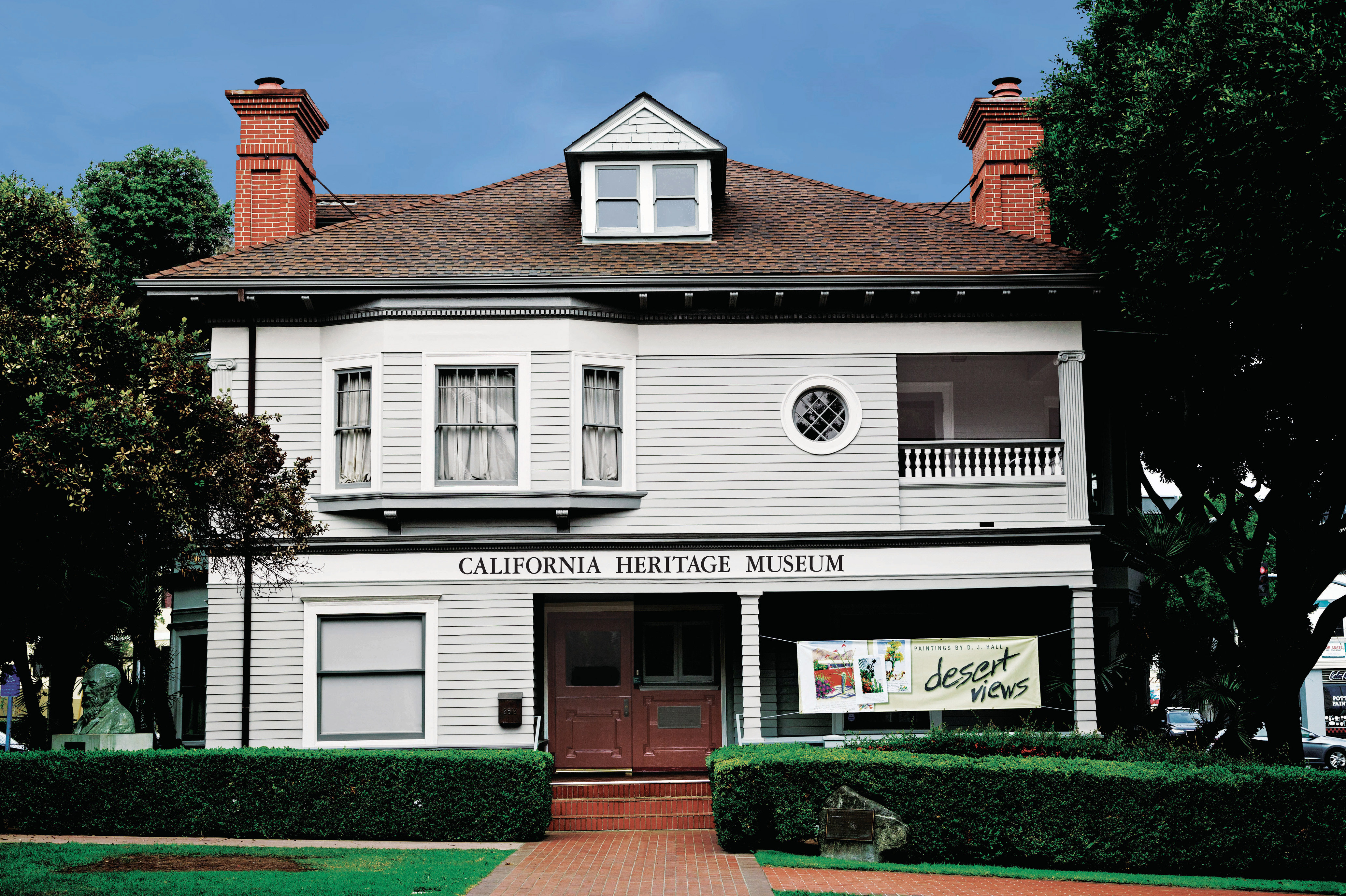 Newly painted museum