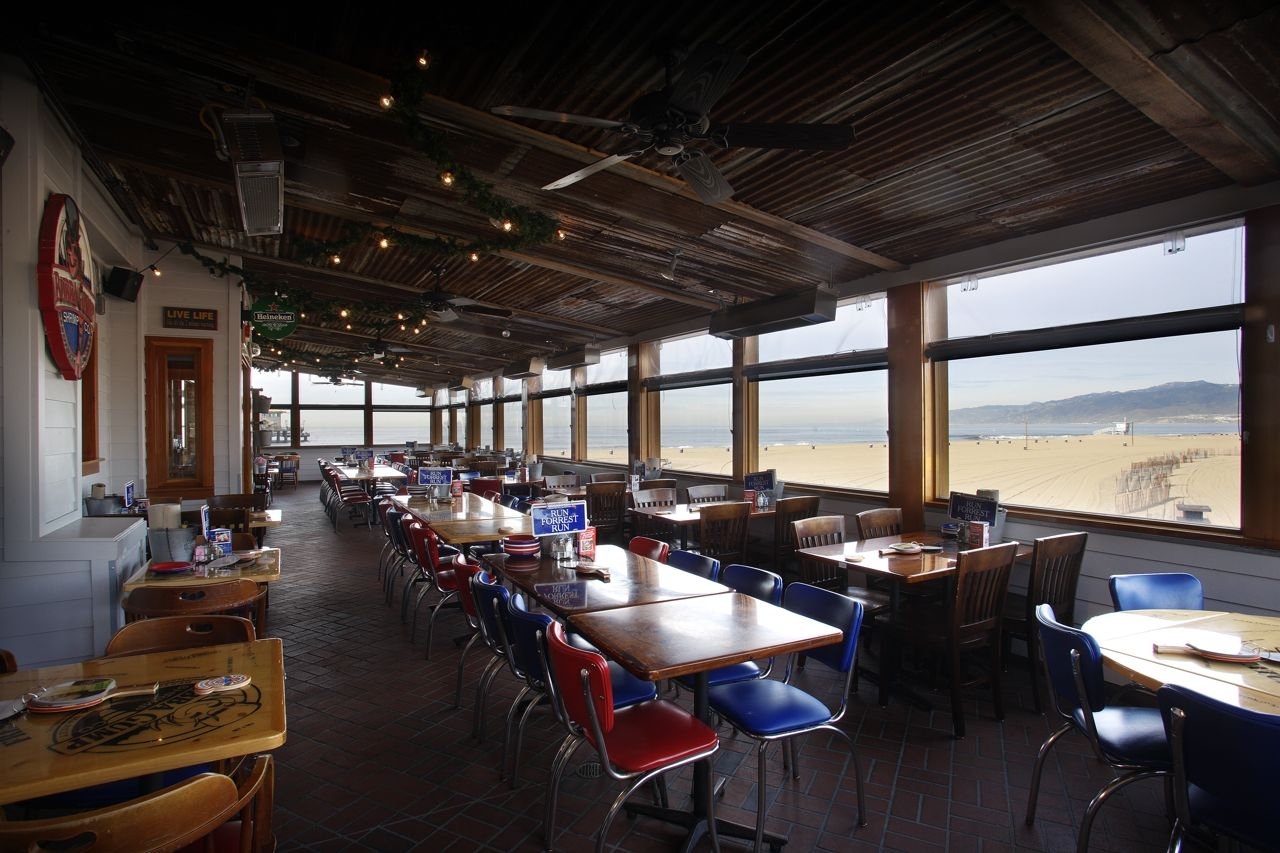 Píer Pátio para refeições