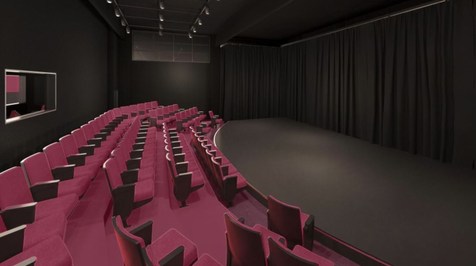 Theaterbühne der Ruskin-Gruppe