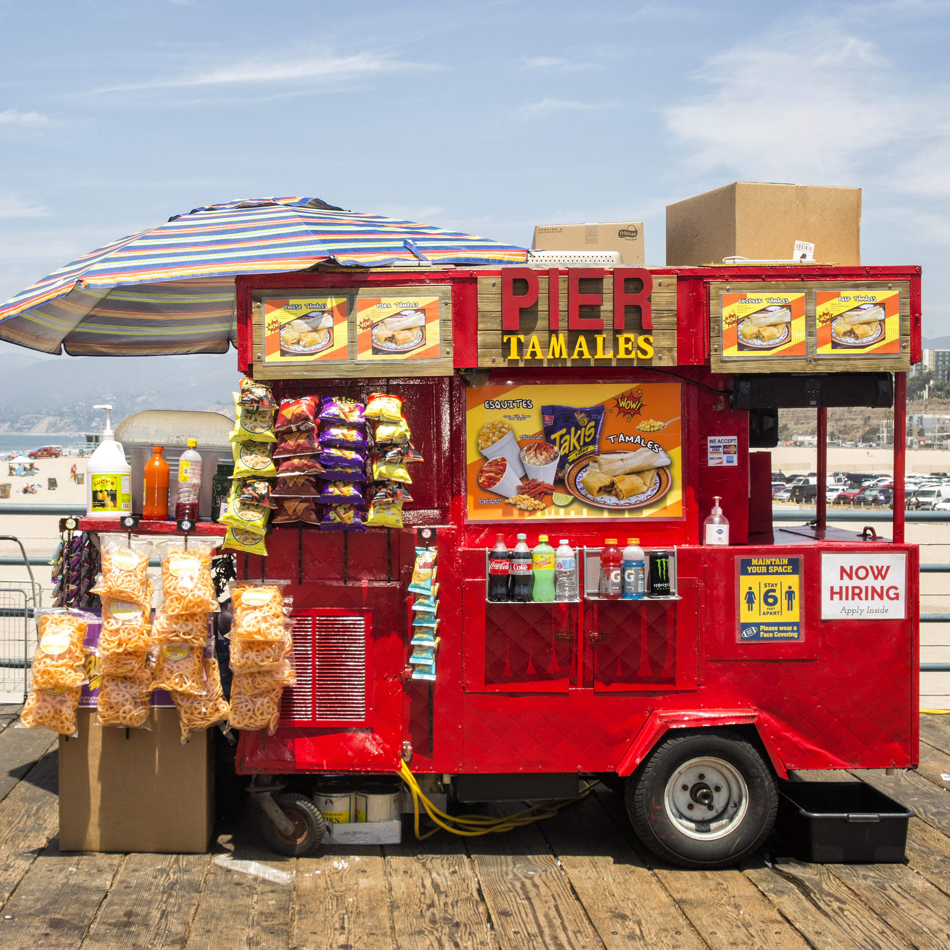 Pier Tamales Cart
