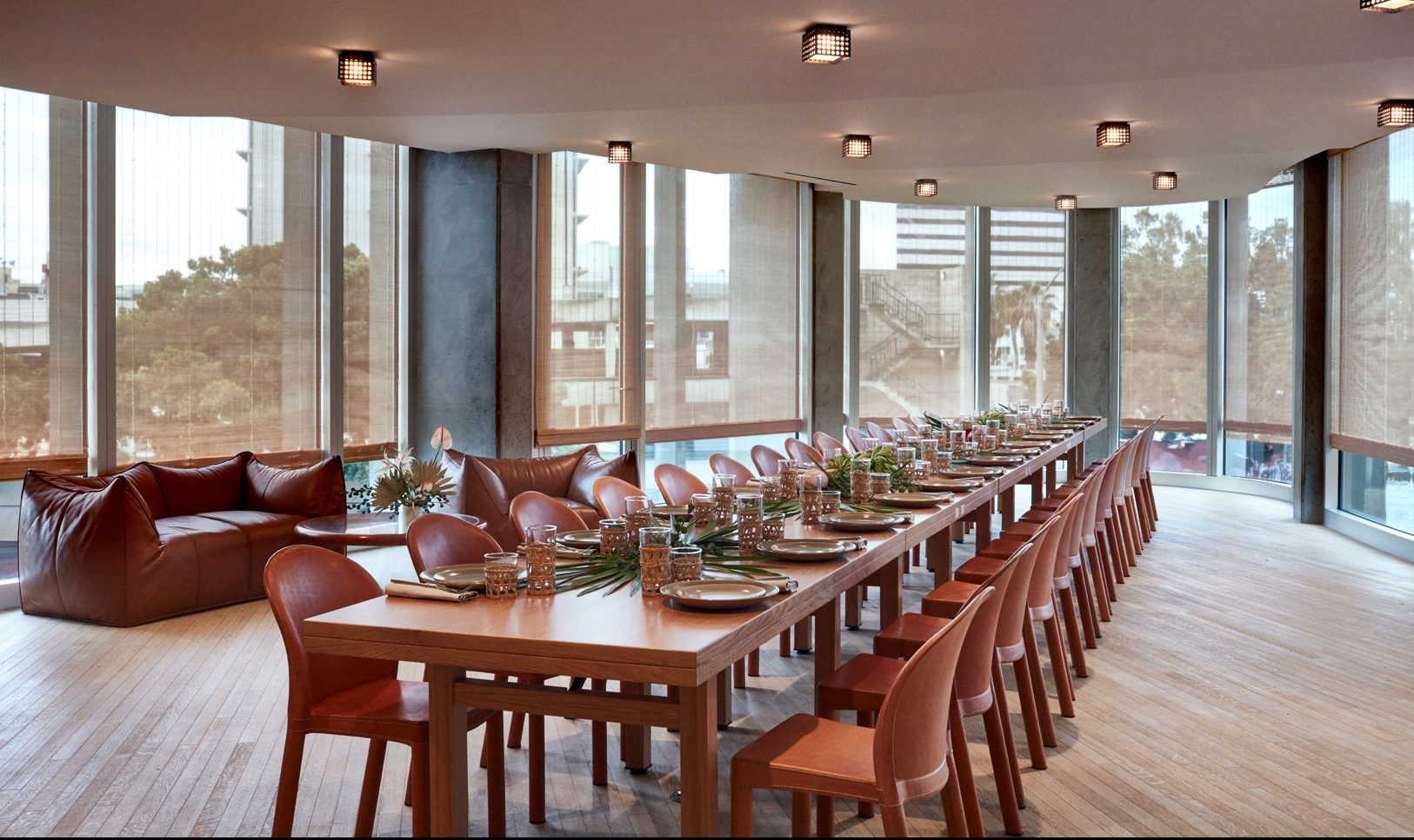 Converge Meeting Space - long table