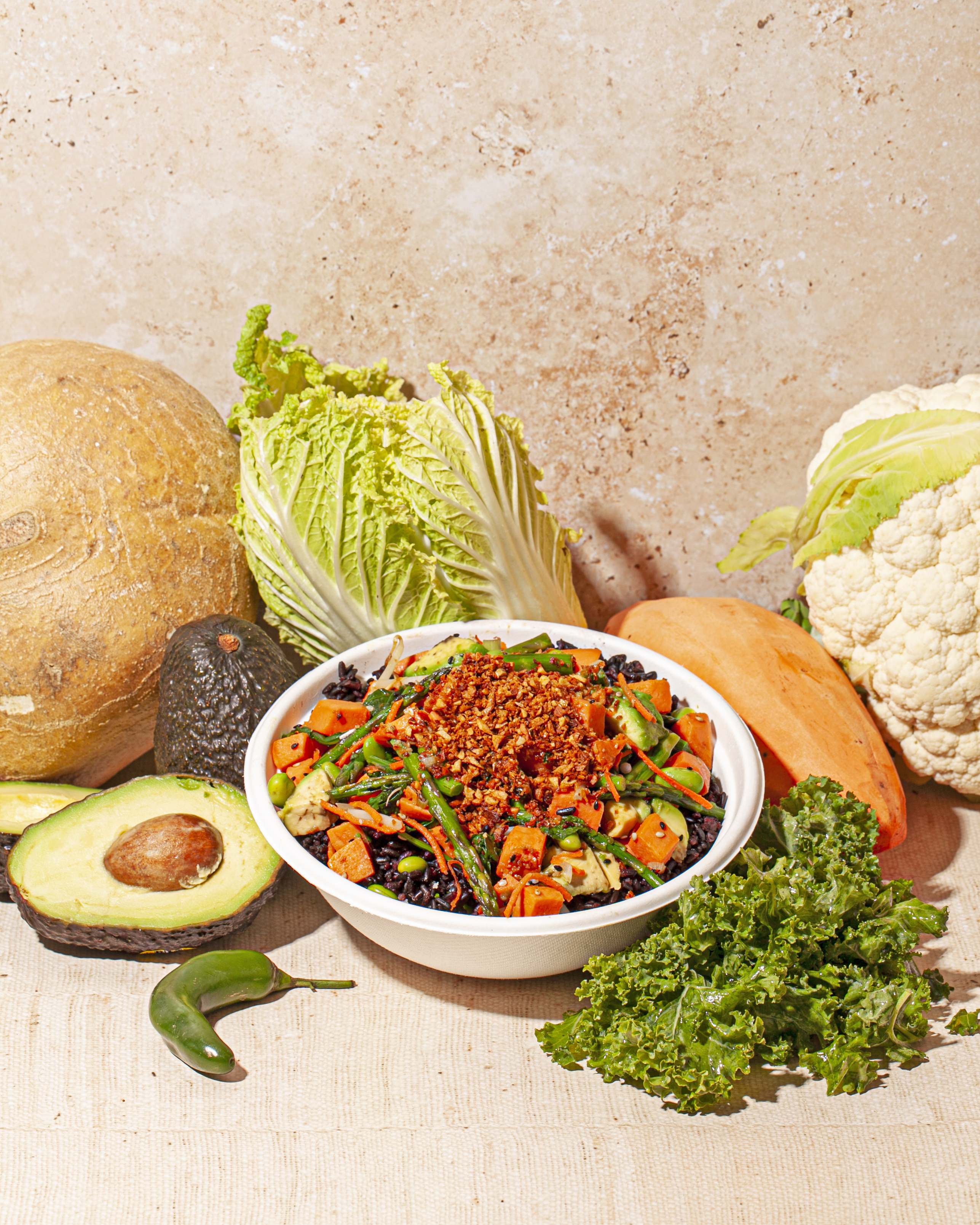 Sweet Potato Ponzu Lime