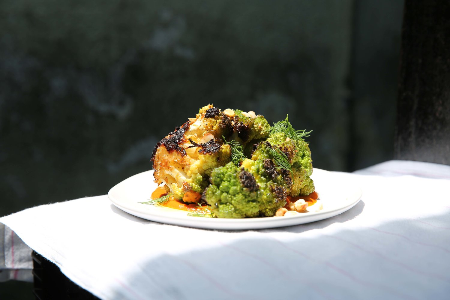 roasted romanesco