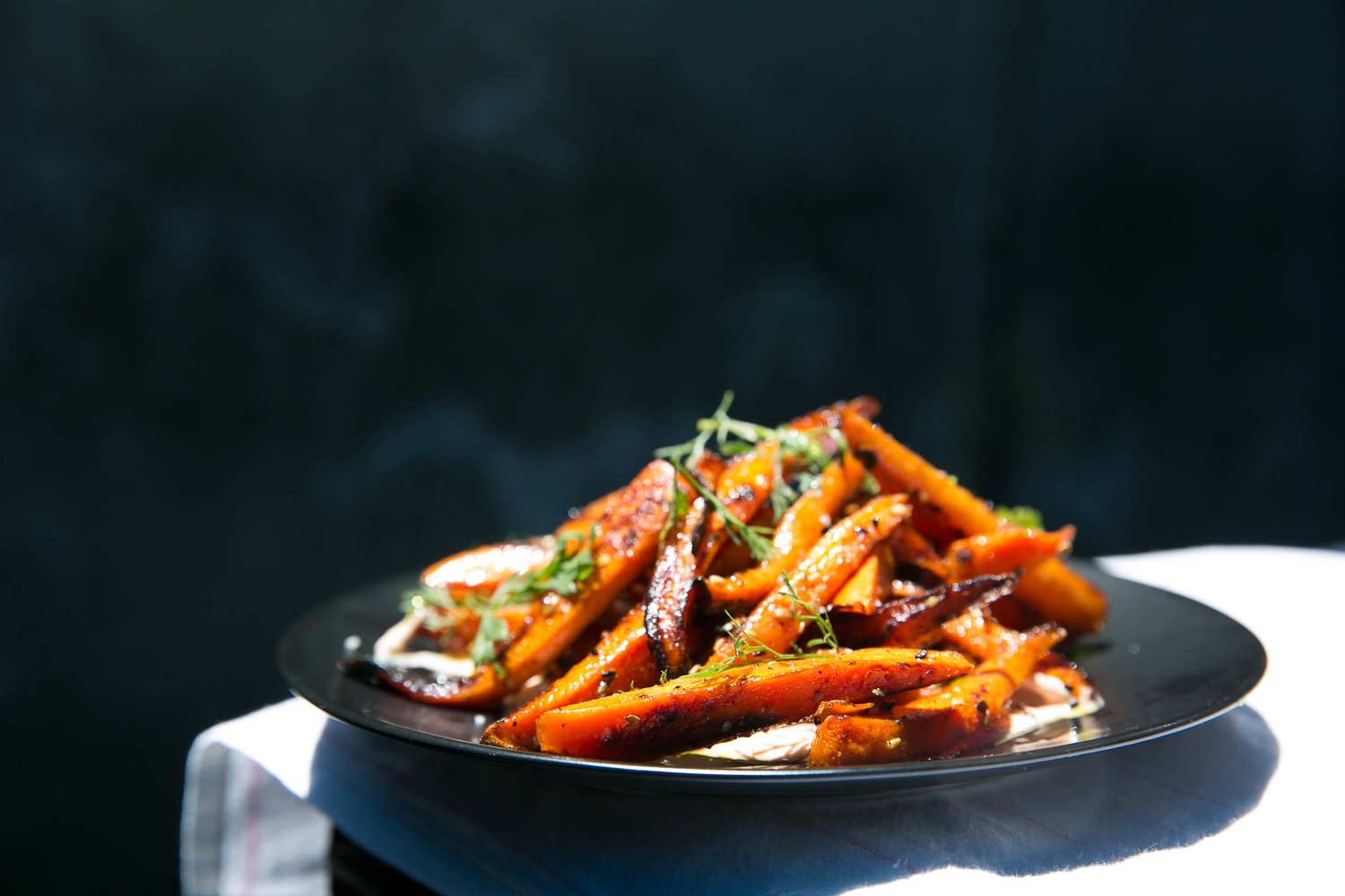 roasted carrots