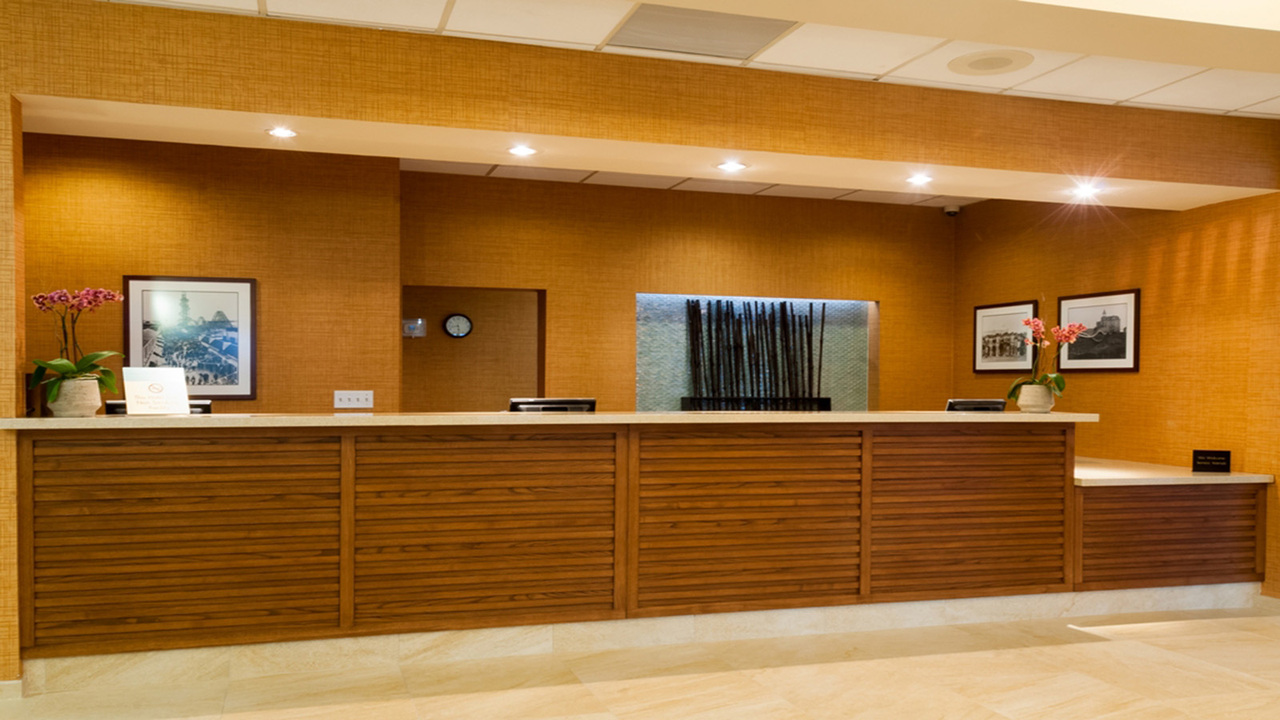 front desk