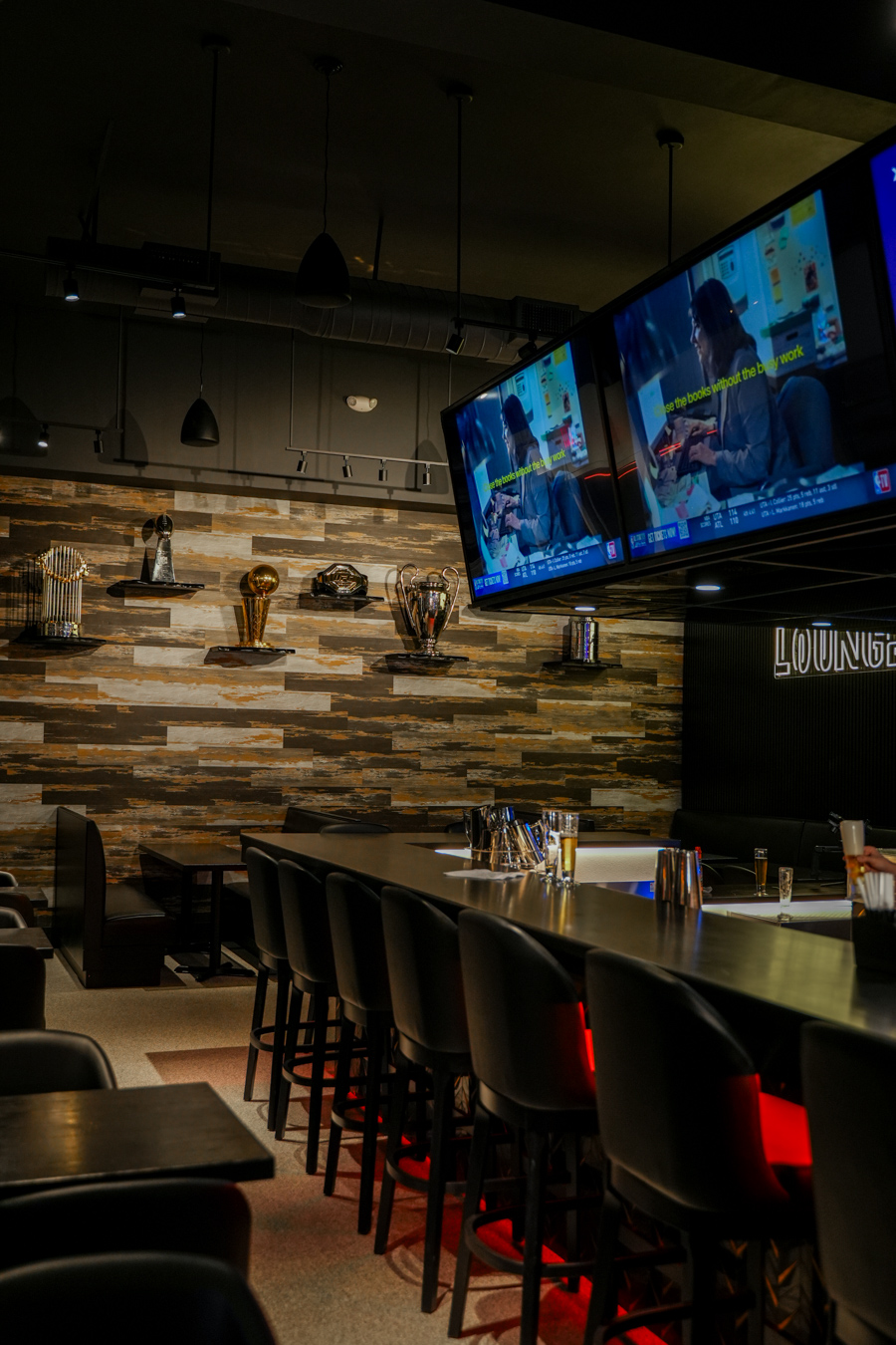 La rangée des champions