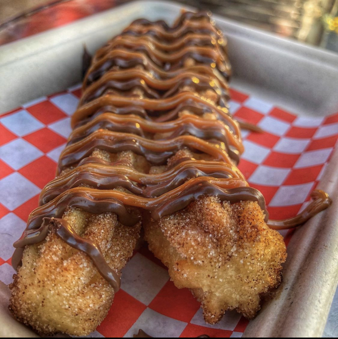 Homemade Churros With Nutella & Homemade Dulce De Leche